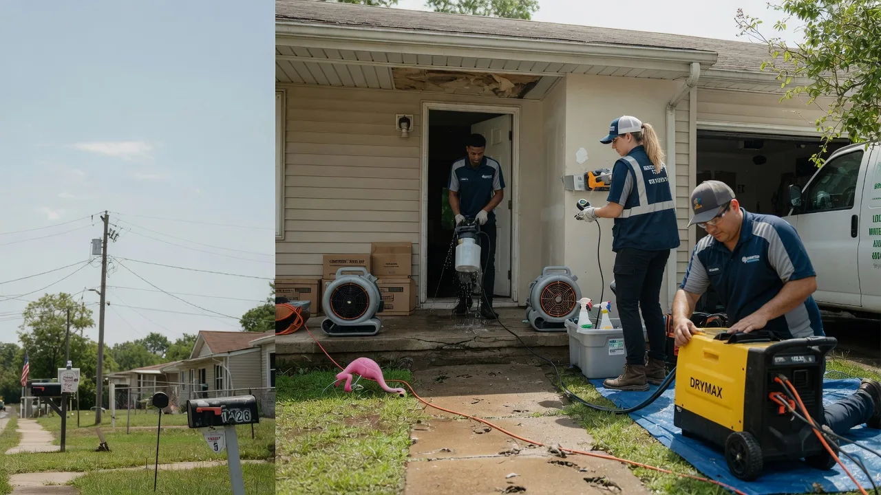 Storm Damage Water Removal in Kinsley, KS near me